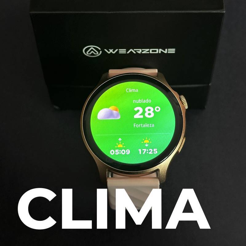 LIFE SMARTWATCH A PROVA D'ÁGUA 1 ATM AMOLED | BATERIA DE LONGA DURAÇÃO| 100 MODOS DE ESPORTES