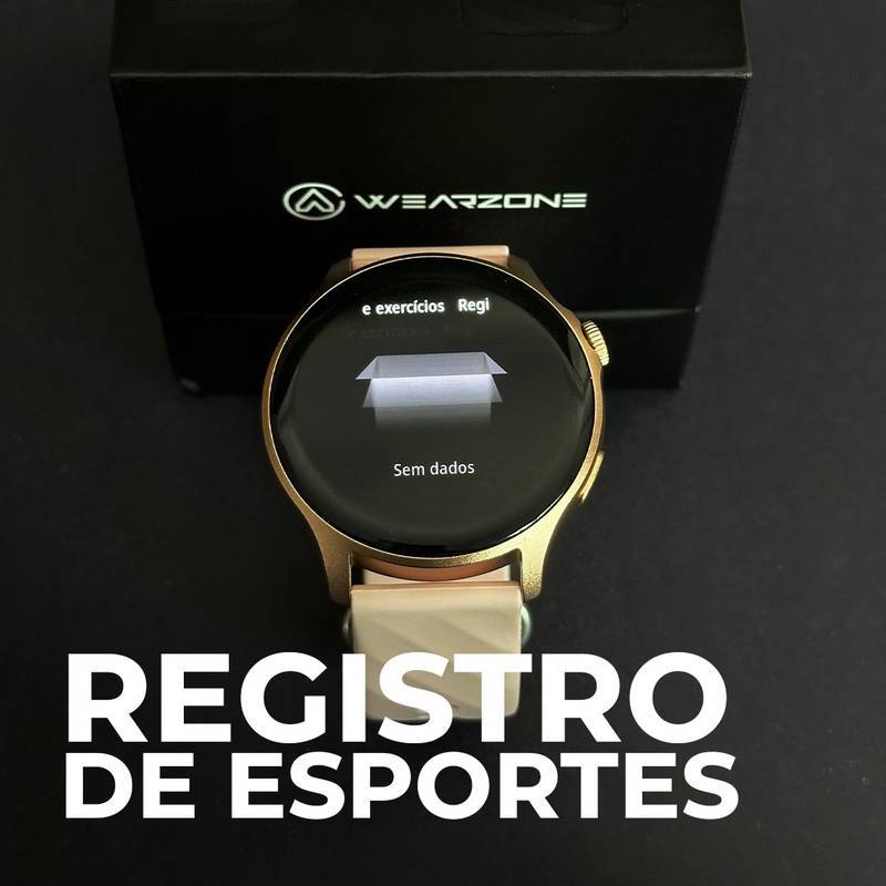 LIFE SMARTWATCH A PROVA D'ÁGUA 1 ATM AMOLED | BATERIA DE LONGA DURAÇÃO| 100 MODOS DE ESPORTES