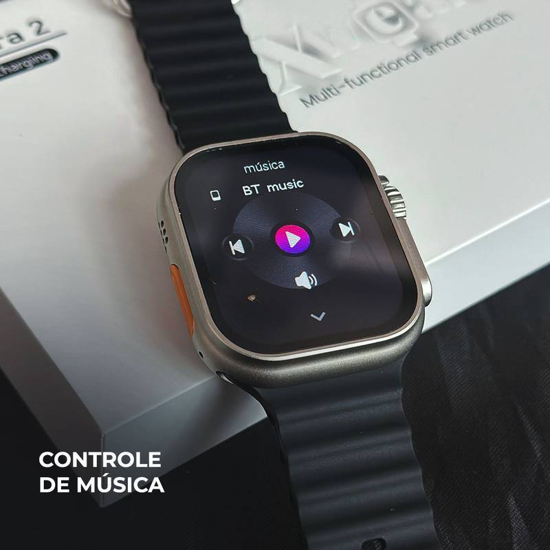 Xh Ultra 2 - Modelo Ultra Custo-benefício Com Função Dois Gestos+ Pulseira de Silicone