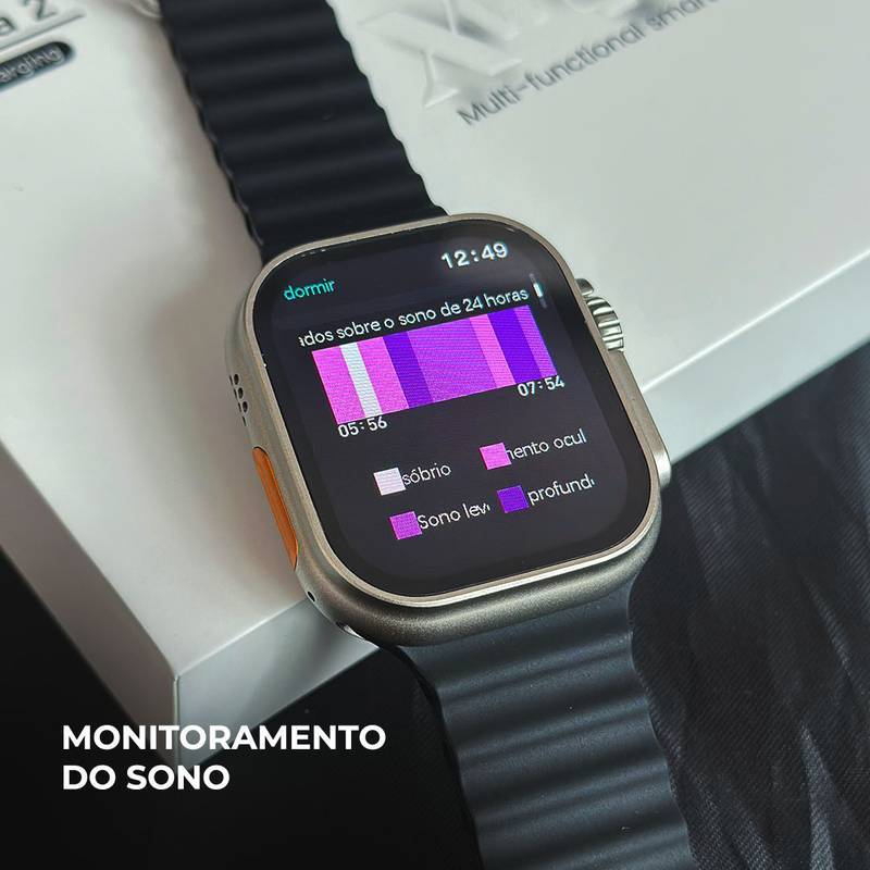 Xh Ultra 2 - Modelo Ultra Custo-benefício Com Função Dois Gestos+ Pulseira de Silicone