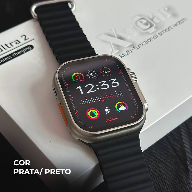 Xh Ultra 2 - Modelo Ultra Custo-benefício Com Função Dois Gestos+ Pulseira de Silicone