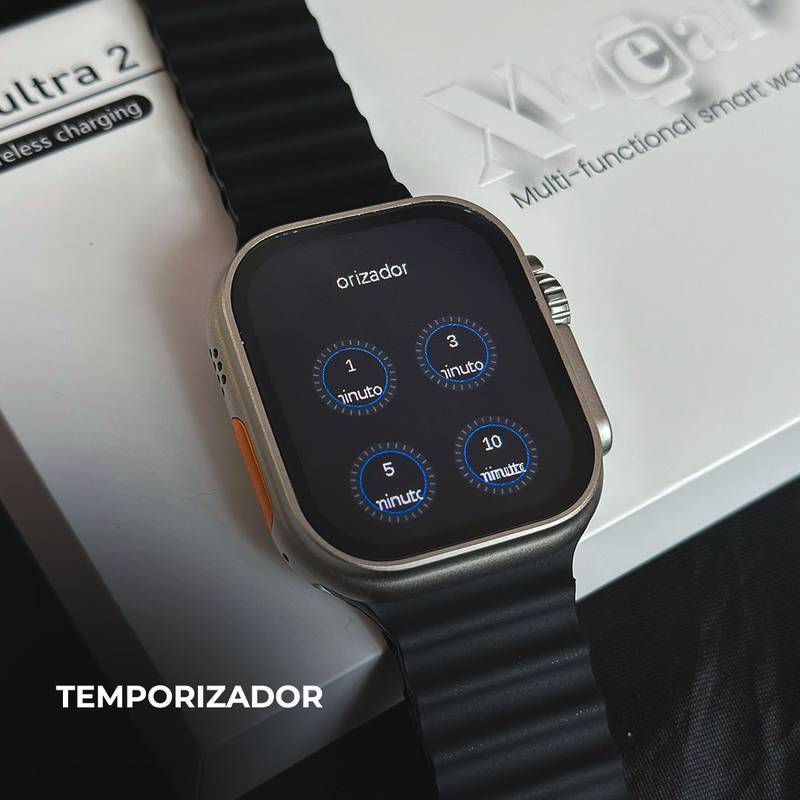 Xh Ultra 2 - Modelo Ultra Custo-benefício Com Função Dois Gestos+ Pulseira de Silicone