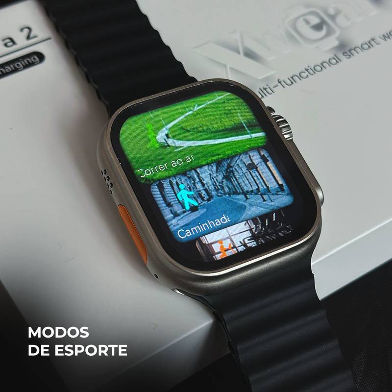 Xh Ultra 2 - Modelo Ultra Custo-benefício Com Função Dois Gestos+ Pulseira de Silicone