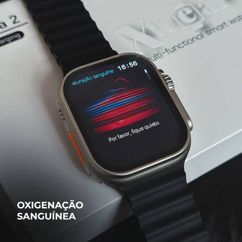 Xh Ultra 2 - Modelo Ultra Custo-benefício Com Função Dois Gestos+ Pulseira de Silicone