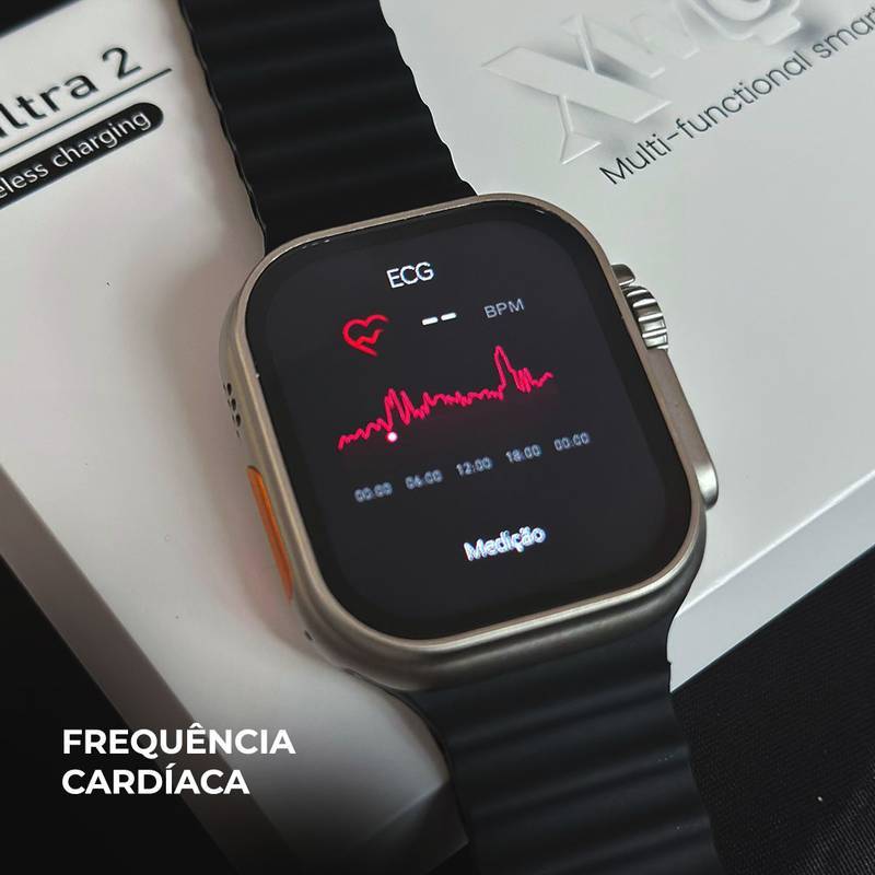 Xh Ultra 2 - Modelo Ultra Custo-benefício Com Função Dois Gestos+ Pulseira de Silicone