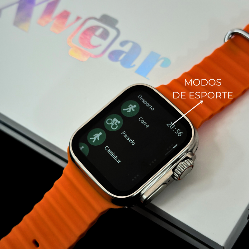 XS9 ULTRA 2 | CUSTO-BENEFÍCIO ORIGINAL XWEAR+ Pulseira de Silicone de Brinde