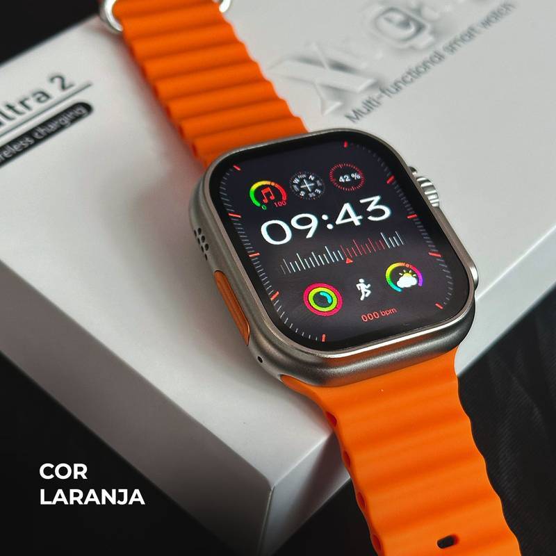Xh Ultra 2 - Modelo Ultra Custo-benefício Com Função Dois Gestos+ Pulseira de Silicone