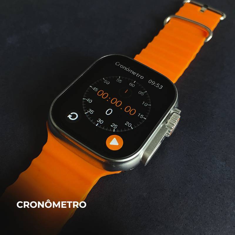 WS-79 ULTRA 2 | Kit 3 pulseiras | Pulseira de Couro e Metal | Segunda geração