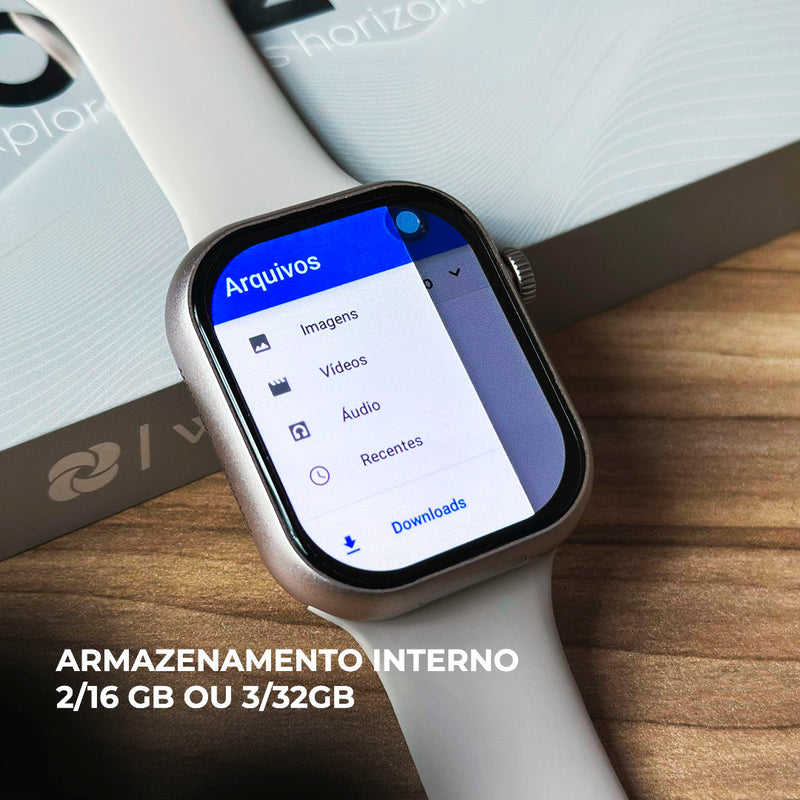 Horizon Lite + 4G Câmera Rotativa | 3GB + 32GB | Celular de Pulso Slim
