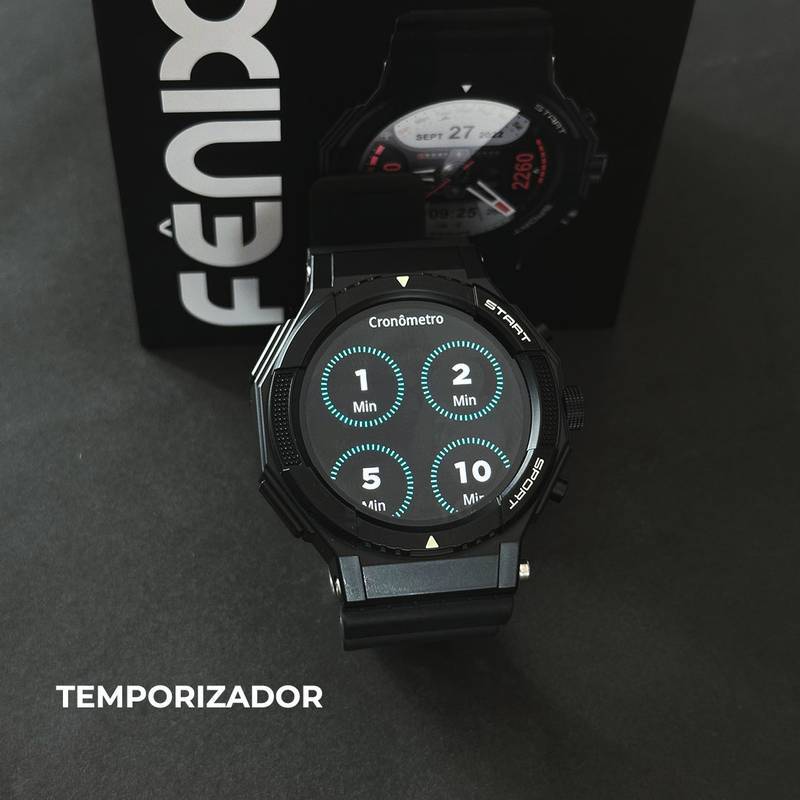 FÊNIX WEARZONE |1ATM | GPS INTEGRADO | MODOS ESPORTE