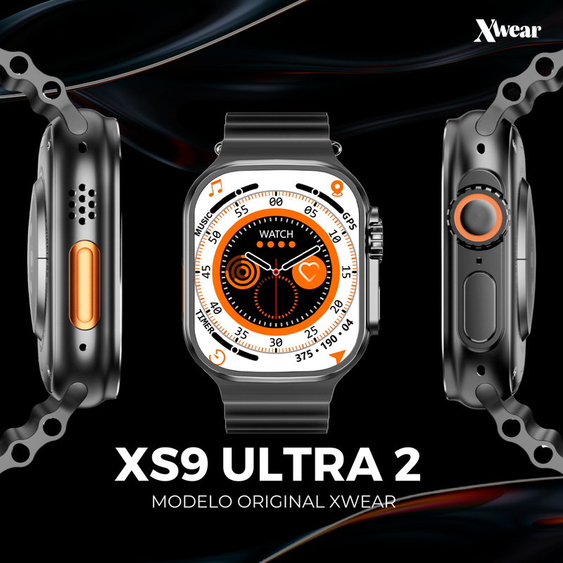 XS9 ULTRA 2 | CUSTO-BENEFÍCIO ORIGINAL XWEAR+ Pulseira de Silicone de Brinde
