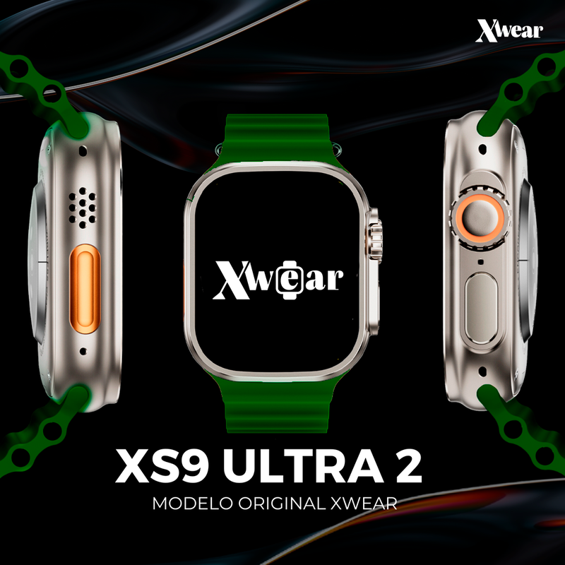 XS9 ULTRA 2 | CUSTO-BENEFÍCIO ORIGINAL XWEAR+ Pulseira de Silicone de Brinde