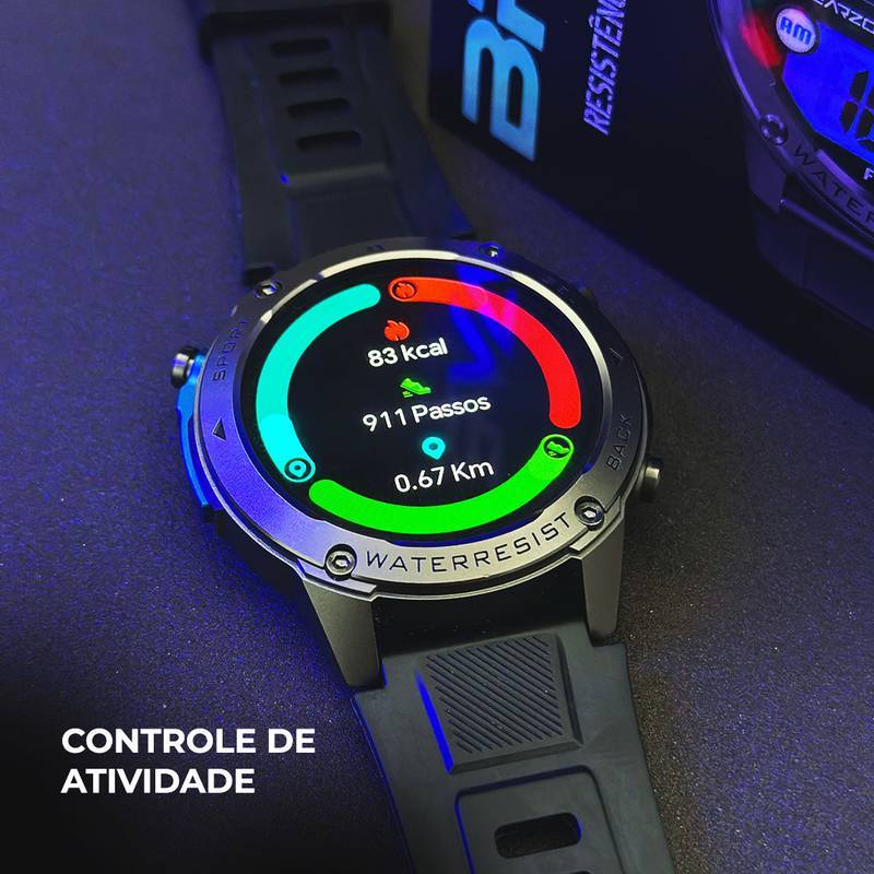 BRAVE | GPS | 5ATM Aprova de água do mar | Resistência IP69k