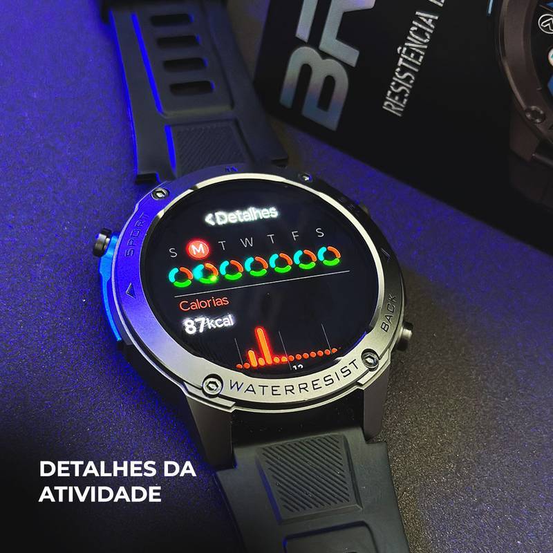BRAVE | GPS | 5ATM Aprova de água do mar | Resistência IP69k