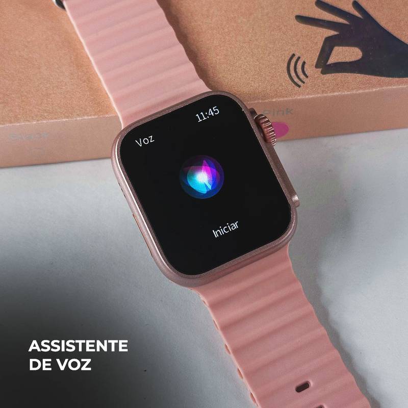 WS26 Ultra 2 mini 44mm | 4 pulseiras | Acabamento premium | Dual touch
