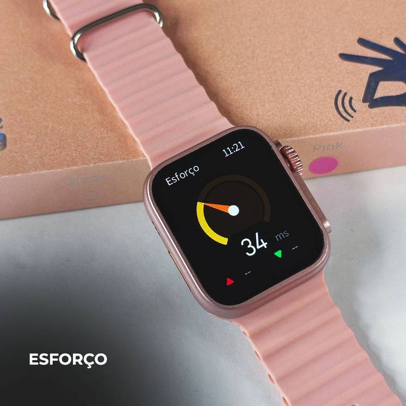 WS26 Ultra 2 mini 44mm | 4 pulseiras | Acabamento premium | Dual touch