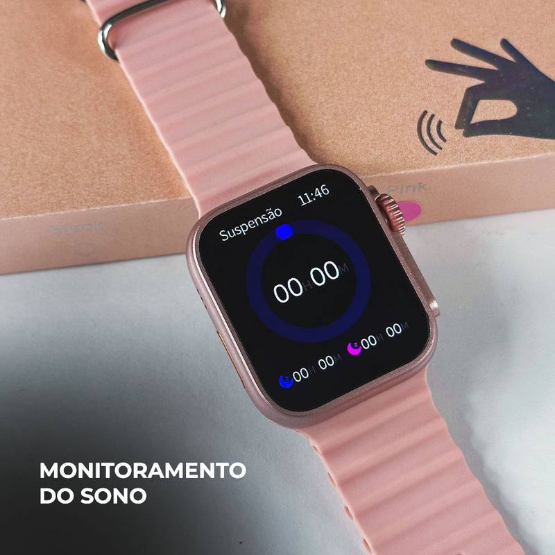 WS26 Ultra 2 mini 44mm | 4 pulseiras | Acabamento premium | Dual touch